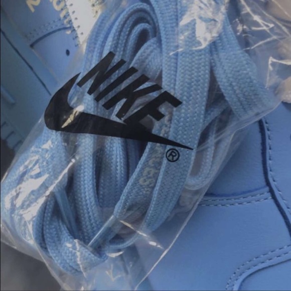 Off White AF1 Light Blue - Picture 4 of 4